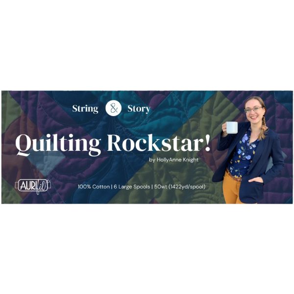 Aurifil Quilting Rockstar Thread Collection - 1422yds (50wt) Online - Image 3
