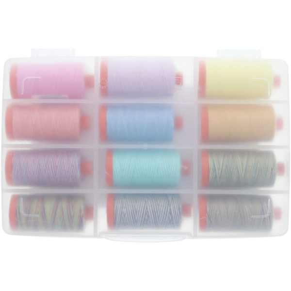 Aurifil 50wt Variegated Thread Collection - 12 Spools Online now - Image 3