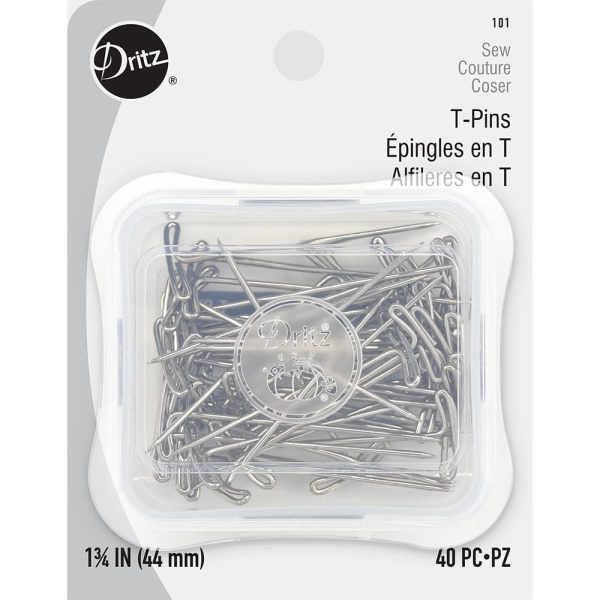 Quilter s 1 3 4  T Pins (40ct), Dritz on Sale - Image 4