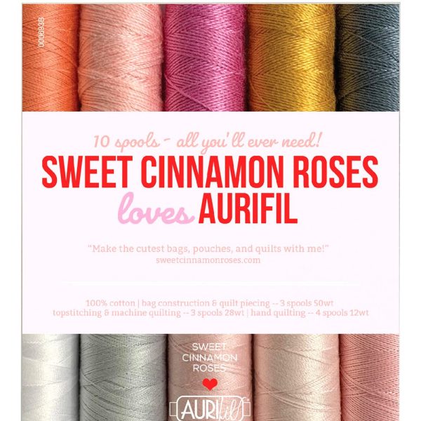Aurifil, Sweet Cinnamon Roses Collection - 10 Spools For Cheap - Image 2