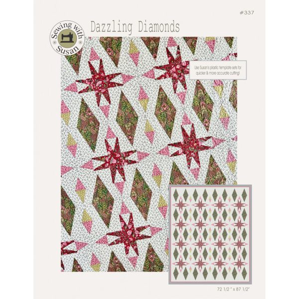 Dazzling Diamonds Quilt Pattern For Sale