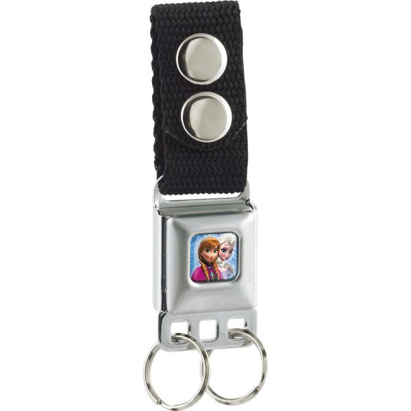 Keychain - Frozen Ana & Elsa the Snow Queen Posing Full Color For Discount