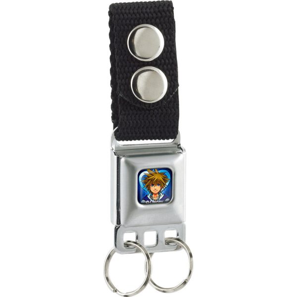 Keychain - Kingdom Hearts Roxas Pose Full Color on Sale