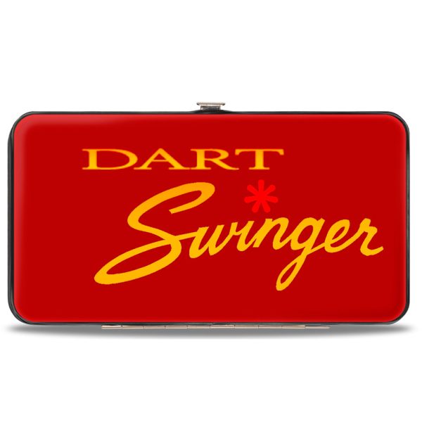 Hinged Wallet - Dodge DART SWINGER Script Reds Yellow-Fade Supply - Image 2