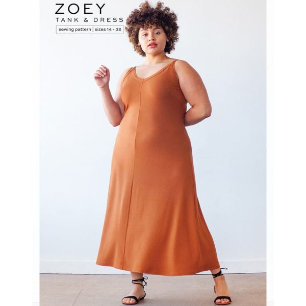 True Bias Patterns - Zoey Tank & Dress Pattern 14-32 Supply