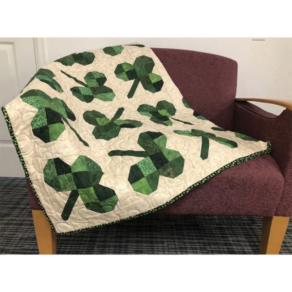 Tumbling Shamrocks Pattern - Cut Loose Press Online