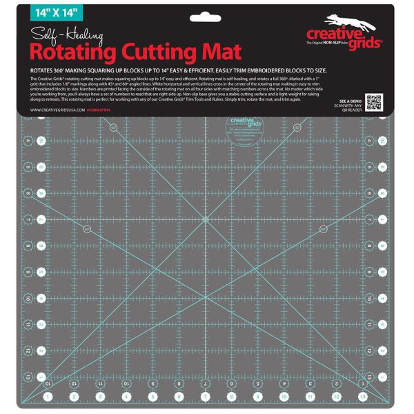 Creative Grids Rotating Cutting Mat - 14in x 14in Hot on Sale - Image 4